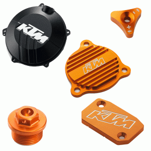 KTM POWER PARTSシート KTM POWERPARTS